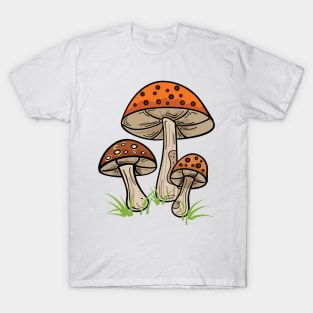 Dark Mushrooms T-Shirt